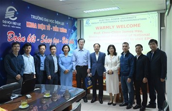 Khoa ĐTVT đẩy mạnh hợp tác với Trường Đại học Sư phạm Quốc gia Đài Loan