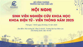 Hội nghị Nghiên cứu khoa học sinh viên năm 2025