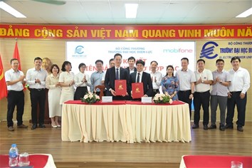 EPU ký kết biên bản ghi nhớ hợp tác với Công ty Dịch vụ MobiFone Khu vực 1