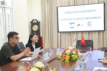 Tăng cường hợp tác quốc tế với Trường Đại học Dongshin, Hàn Quốc