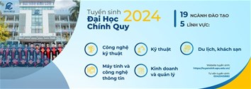 Tuyển sinh Đại học chính quy năm 2024