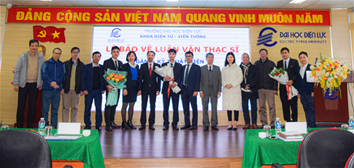 Lễ bảo vệ Luận văn Thạc sĩ ngành Kỹ thuật điện tử